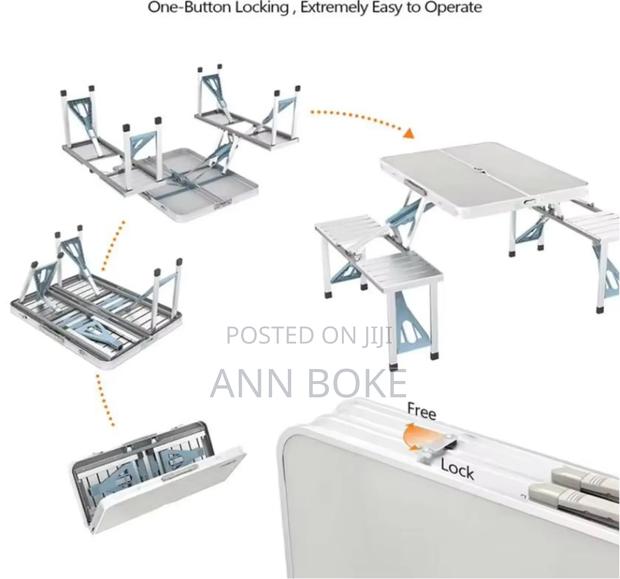 Folding Adjustable Aluminum Alloy Lightweight Outdoor - thumbnail 10