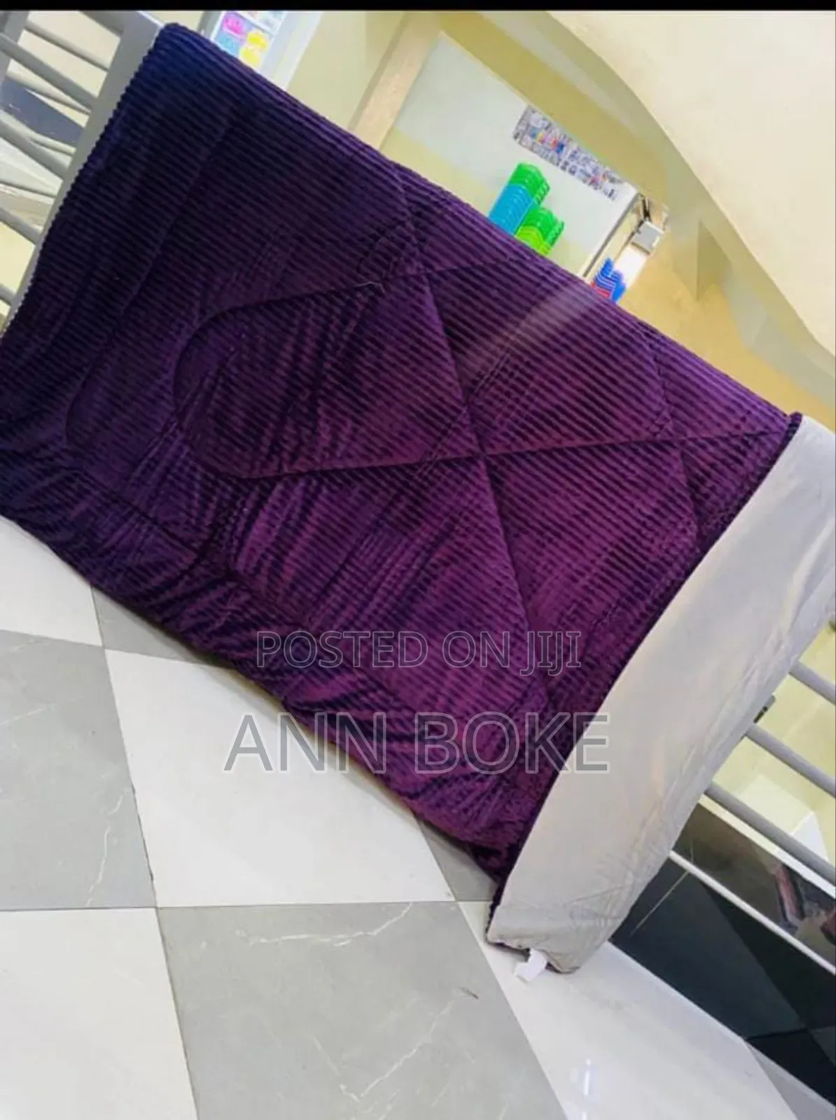 Velvet Duvet One Sheet Two Pillowcases 
 Size 6x7