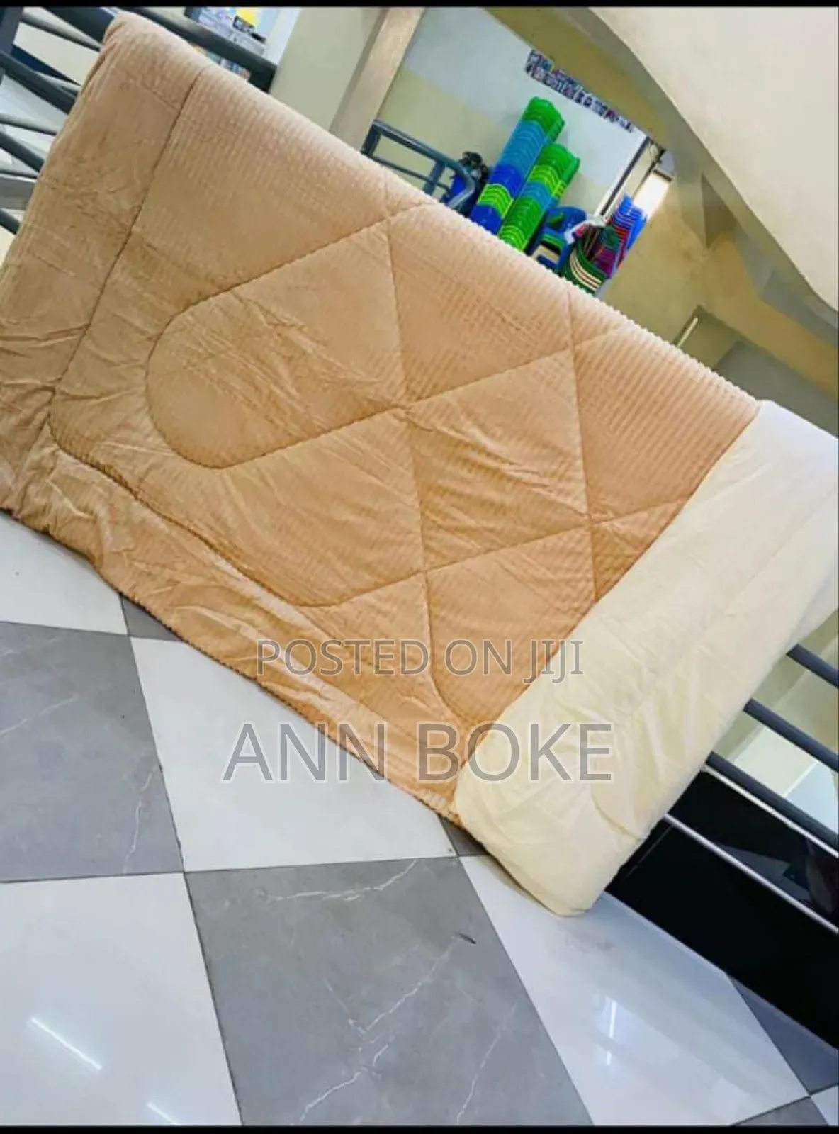 Velvet Duvet One Sheet Two Pillowcases 
 Size 6x7
