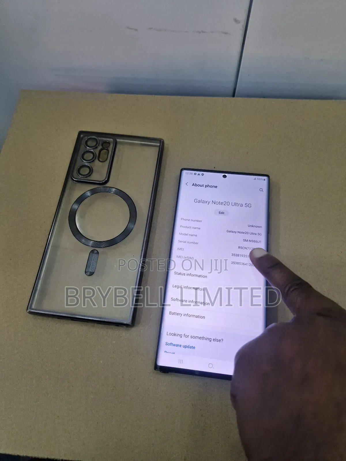 Samsung Galaxy Note 20 Ultra 5G 128 GB Black