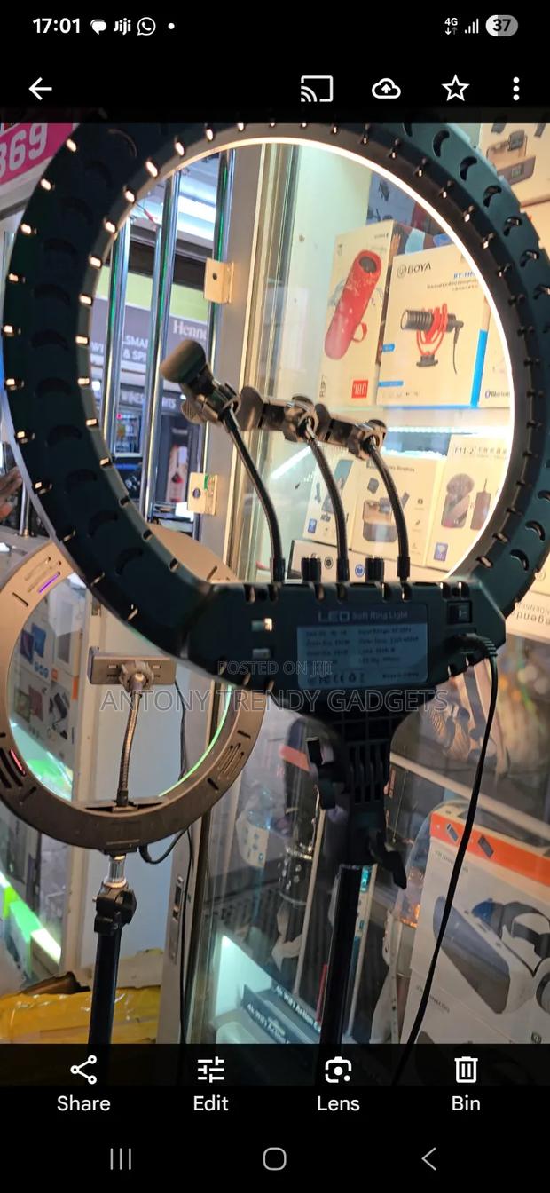 Dimmable Ring Light 12 Inches Complete - thumbnail 2