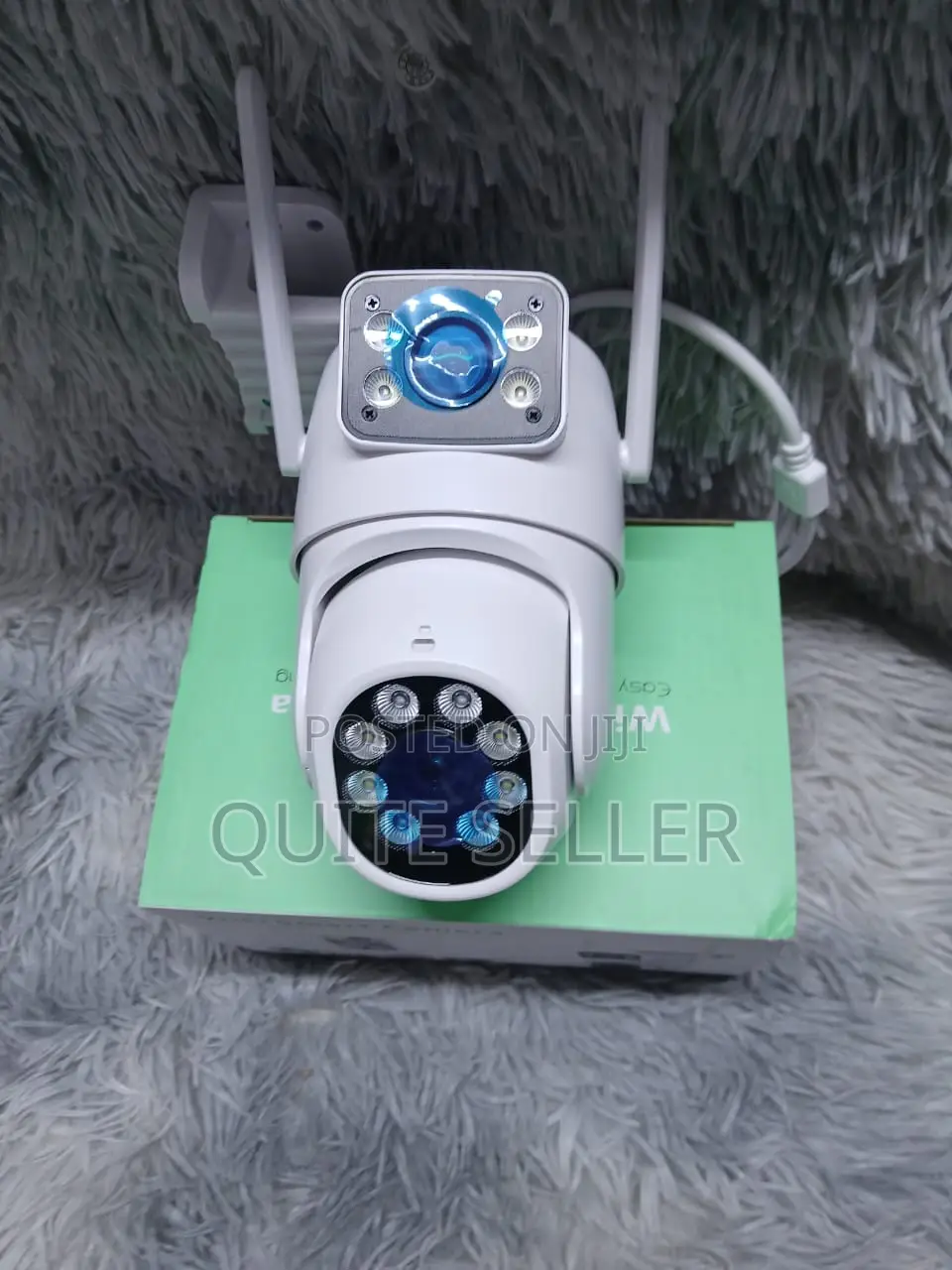 Pan Tilt Zoom Icsee Duallens Indoor/Outdoor Wifi Wireles CCS