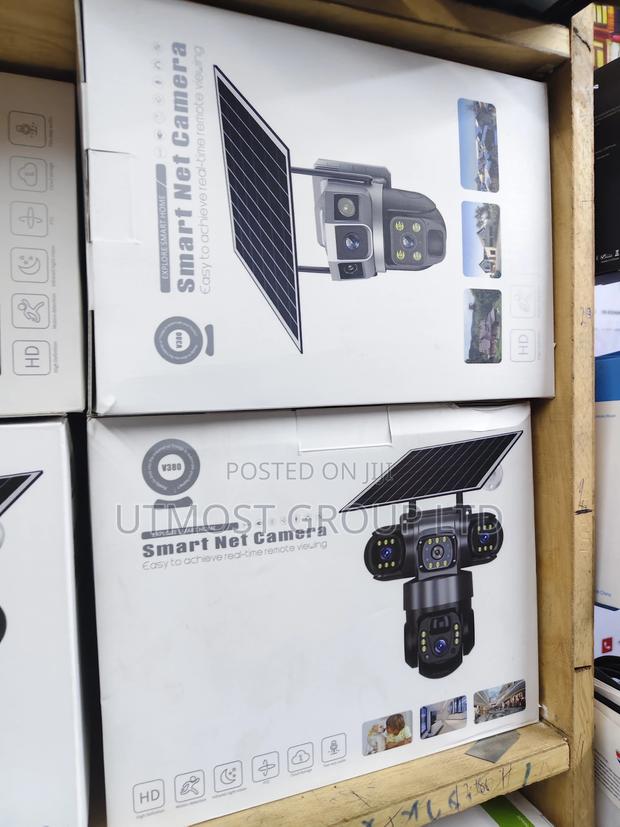 Solar Powered Camera Triple Lense 6mp - main view