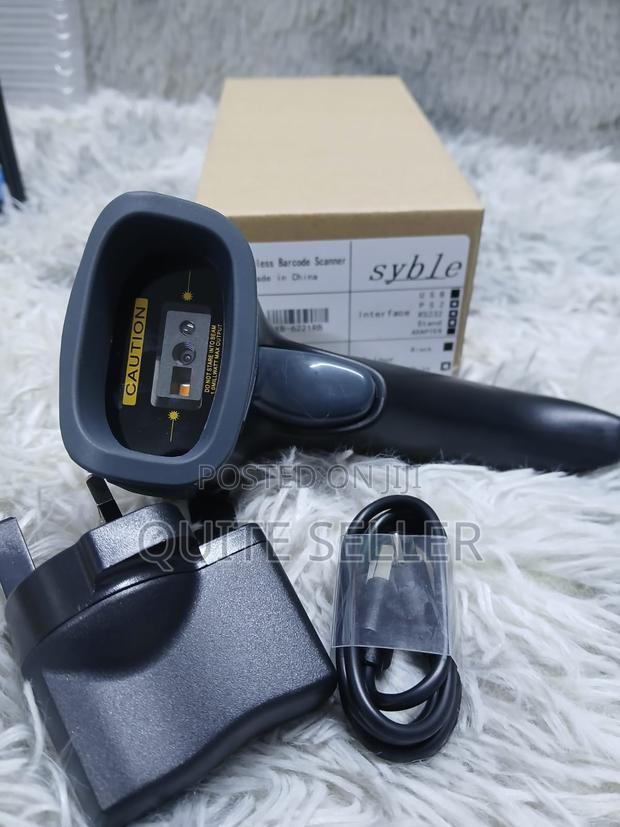 Handheld Wireless Charging Base 2d Barcode Scanner Xb-6221bt