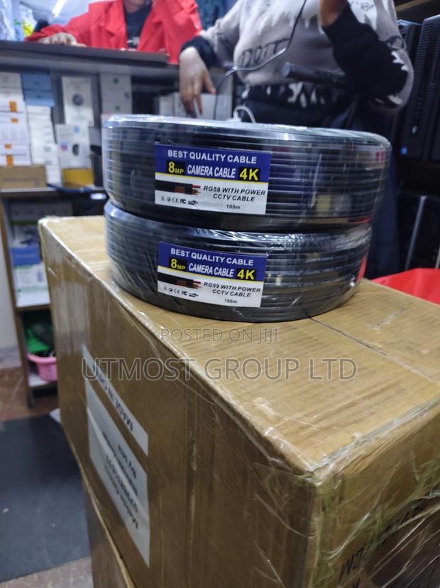 Coaxial CCTV Rg59 100m Cable Power and Signal - main view