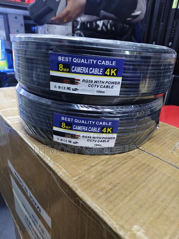 Quality CCTV Rg59 100m Coaxial Cable With Power- CCTV Cable - main view