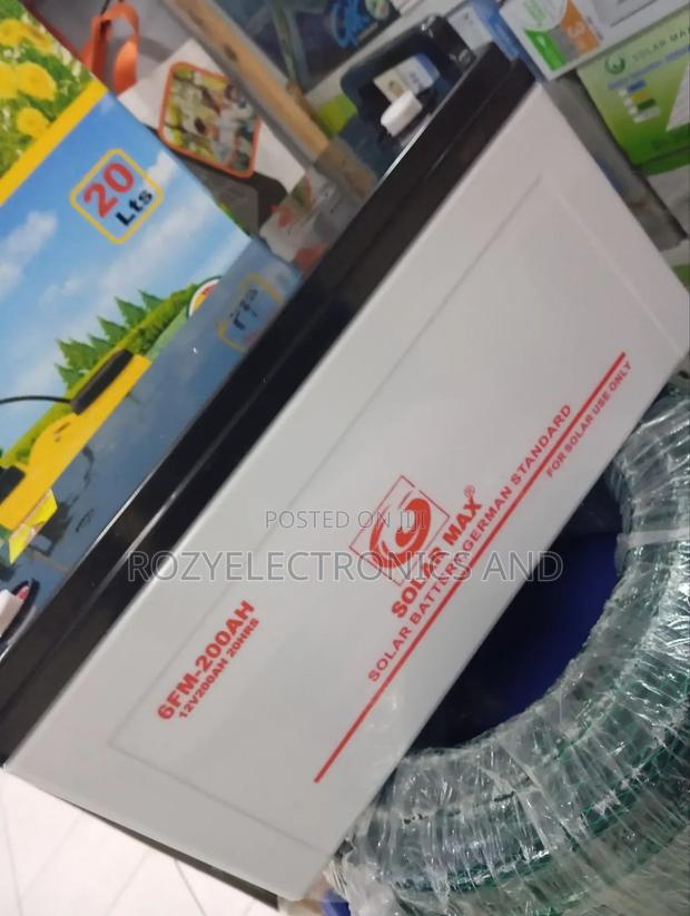 Solarmax 200ah Solar Battery - main view