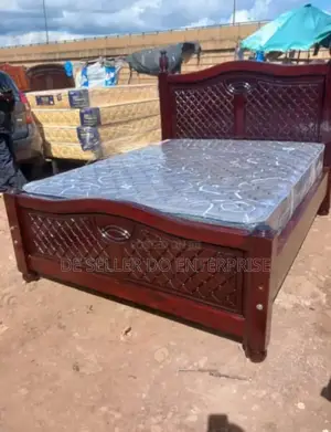 Stain 5*6 Super Strong Bed; Mattress