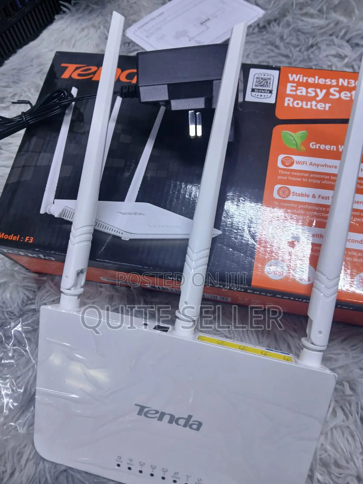 3external Antanae F3 N300 300 MBPS Wireless Wifi Router