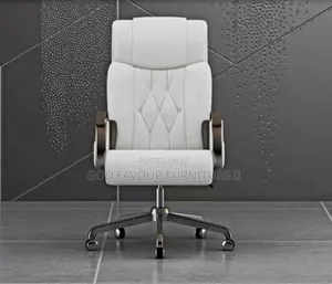 Elegant White Ergonomic High Back Office Chair Vf4d