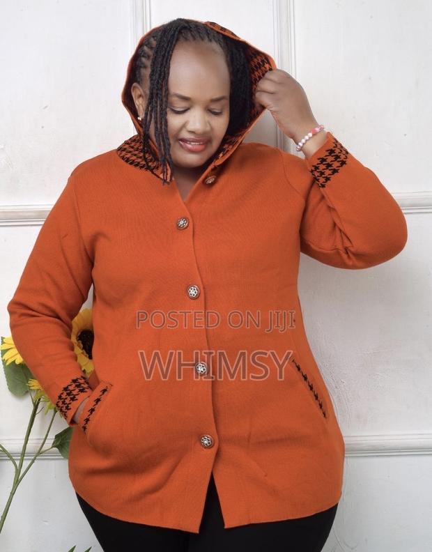 Warm Quality Turkey Ladies Sweaters With a Hoodie