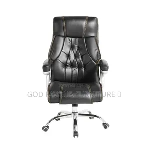 Swivel High Back Ergonomic Leather Executive Office Chair H7