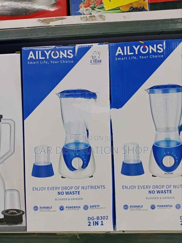 2in1 Ailyons Blender With Grinder