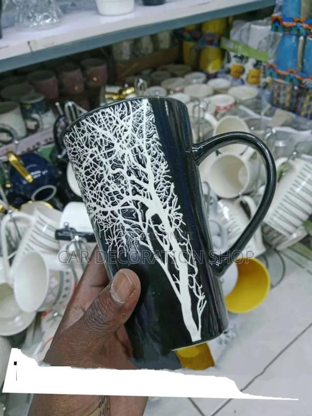 6pcs Ceramic Tree Mugs - main view