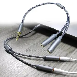 M/F 3.5mm Headphone Splitter Earphone Adapter 1 Male to 2 Fe
