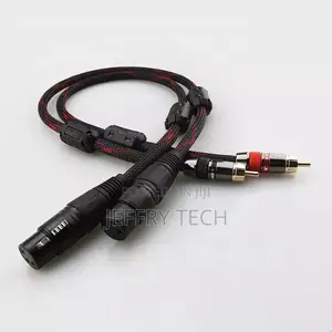 Rca Male to XLR Female / Male Audio Cable for Mic/Amplifier