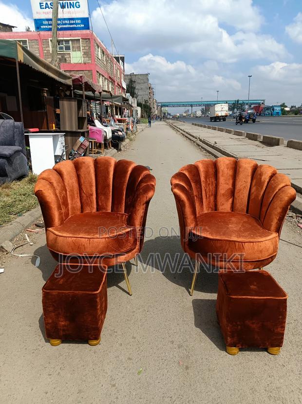 2 Sets Pedicure, Burnt Orange - main view