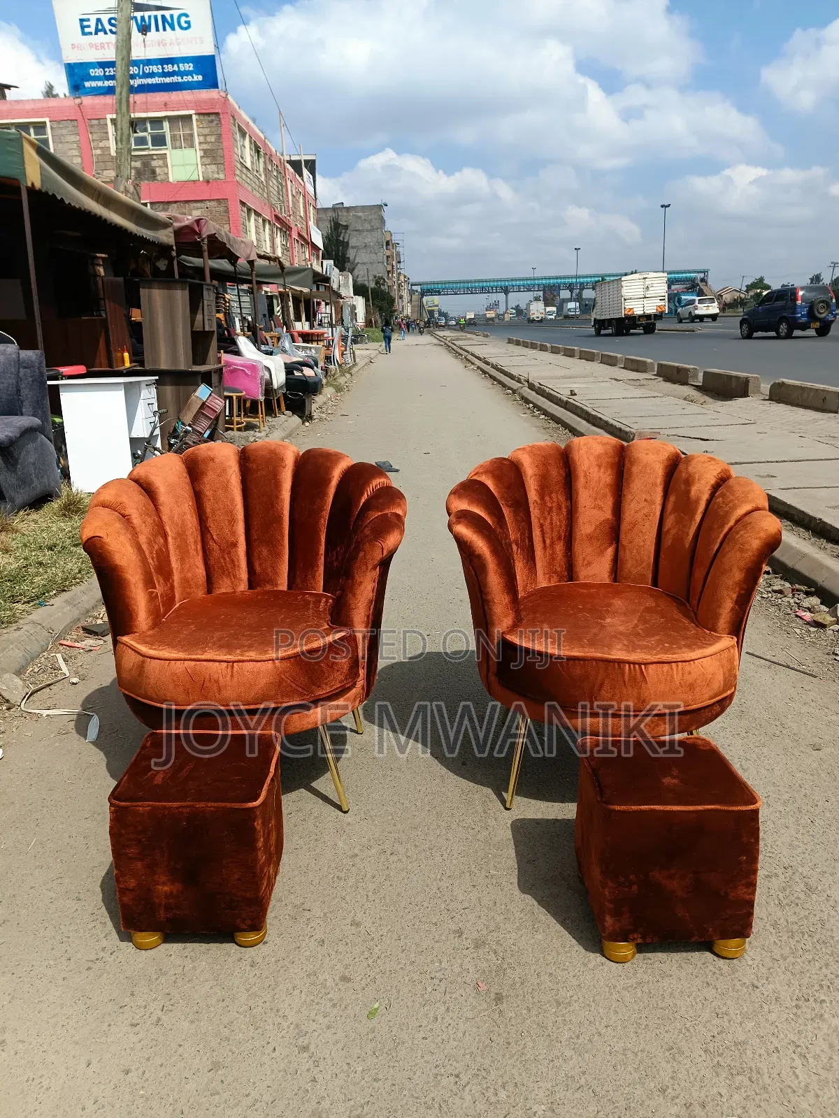 2 Sets Pedicure, Burnt Orange