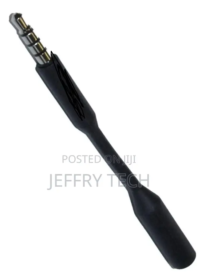3.5mm 4 Conductor TRRS Male to Female Port Flexible Adapter