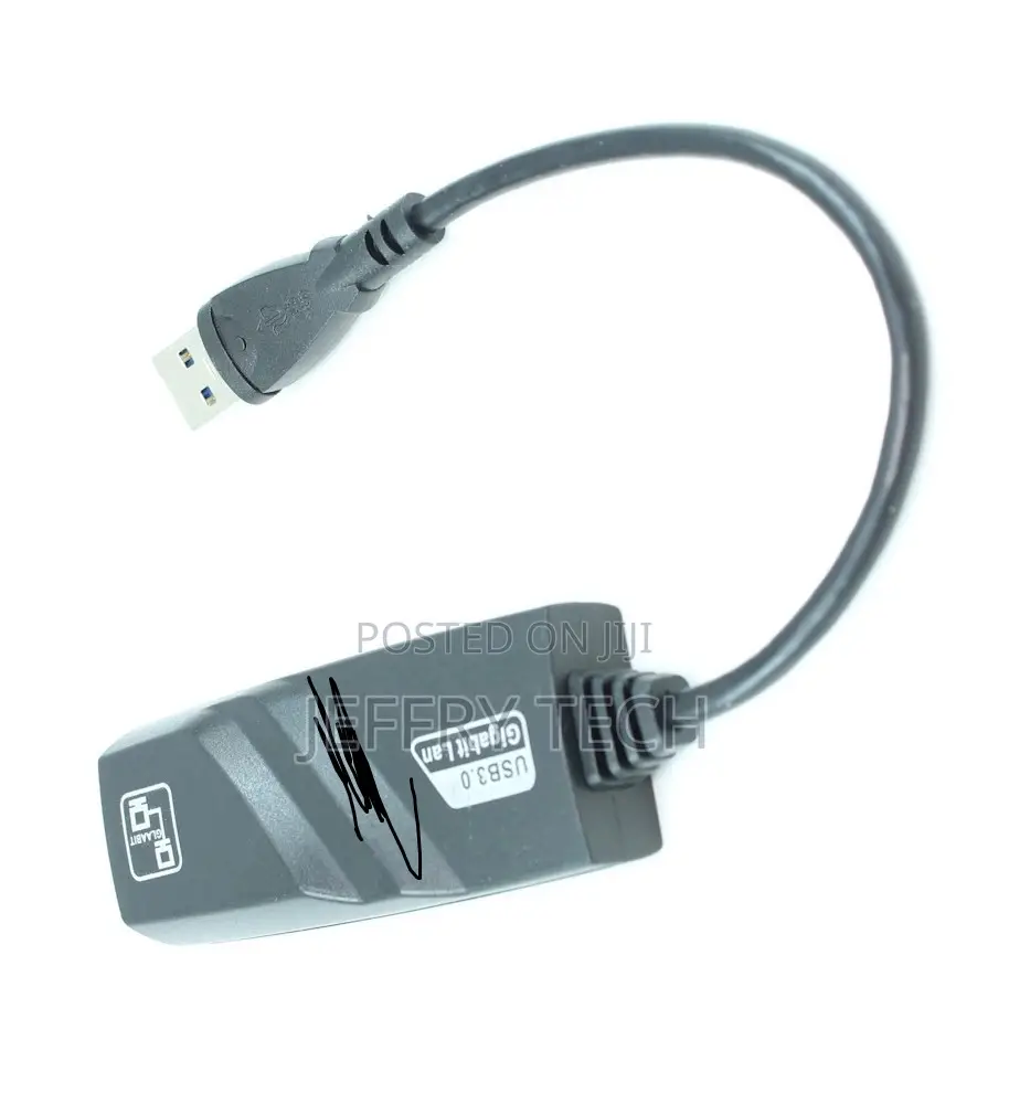 6inch Usb 3 Type-a to Rj45 Cat6/Gigabit Networking / Etherne
