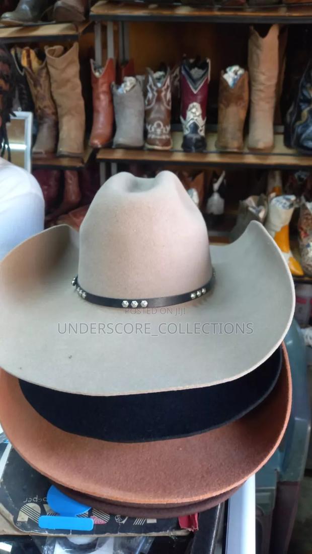 Beige Cowboy Hat - main view