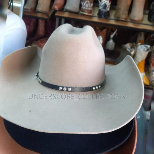 Beige Cowboy Hat - thumbnail 2