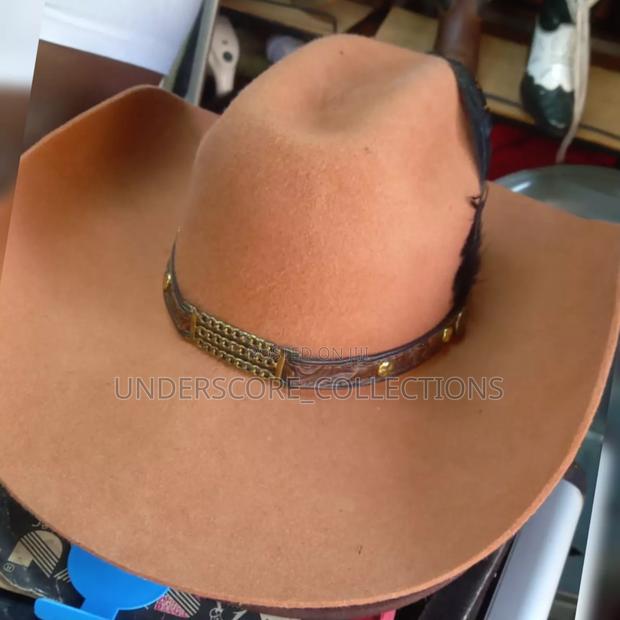 Brown Cowboy Hat - main view