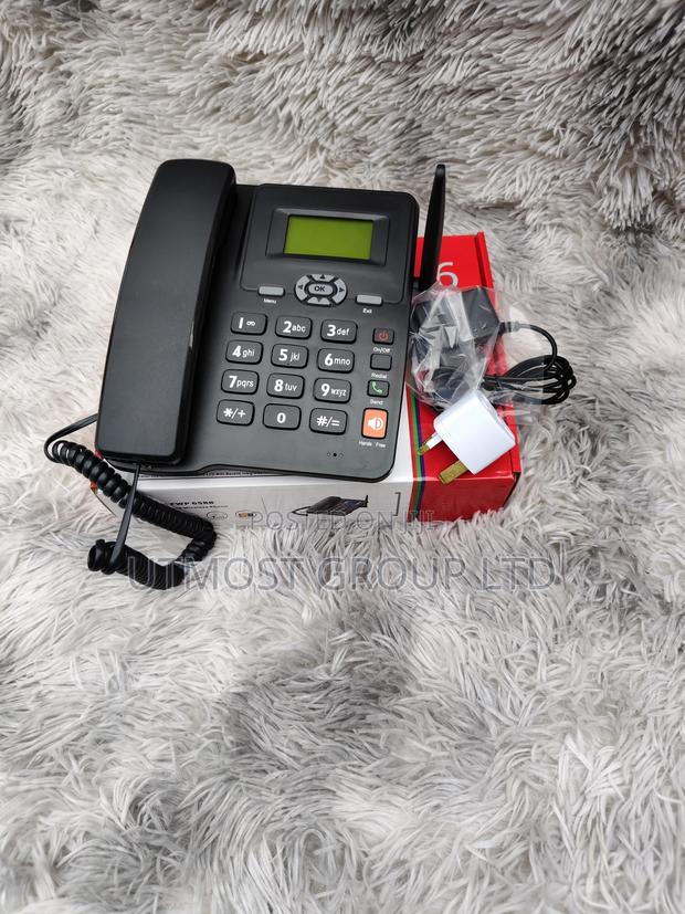 FWP 6588 – Strong Signal GSM Desktop Phone - main view