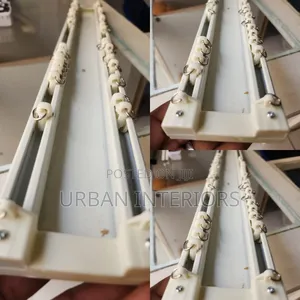 Double Aluminum Rails Double Aluminum Rails for High Windows