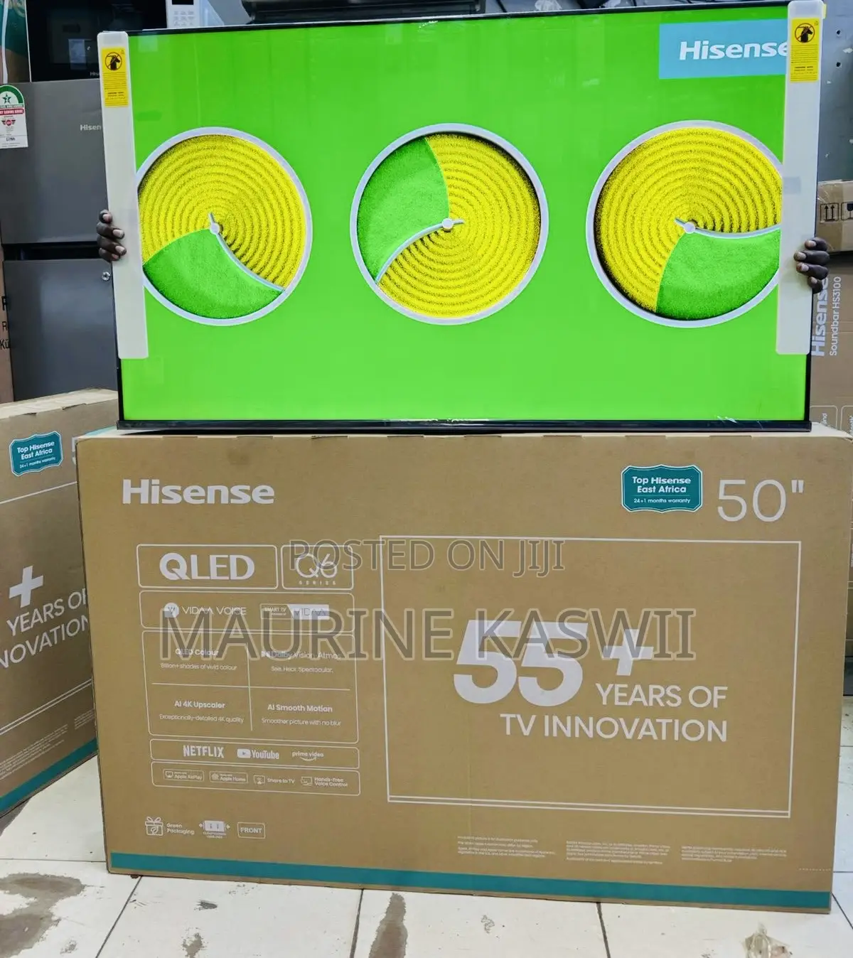 Hisense 50” Inch Qled Q6