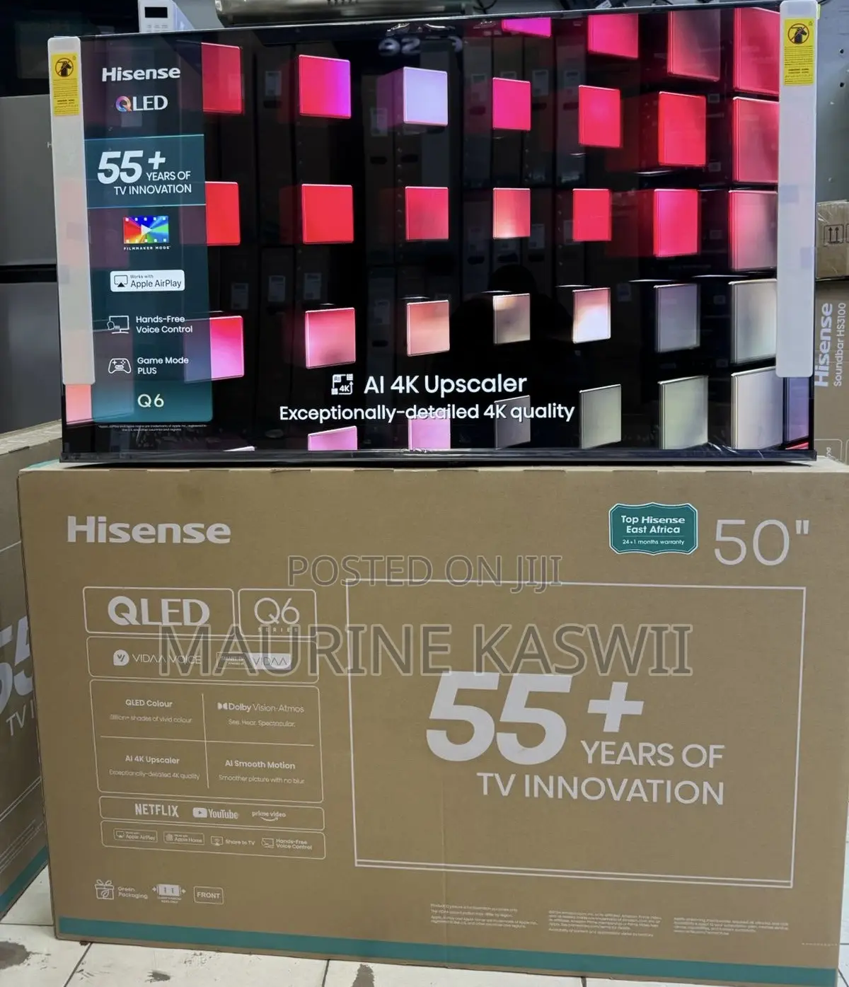 Hisense 50” Inch Qled Q6