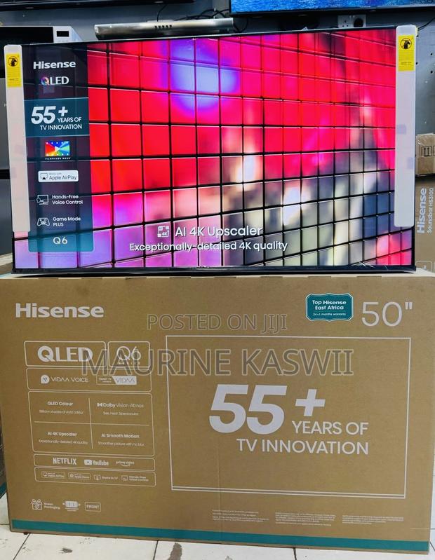 Hisense 50” Qled Uhd 50 Q6