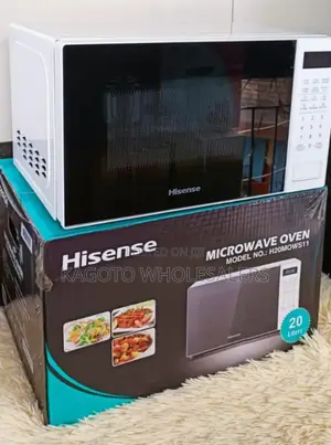 White Hisense Digital Microwave *Hs20/Lw