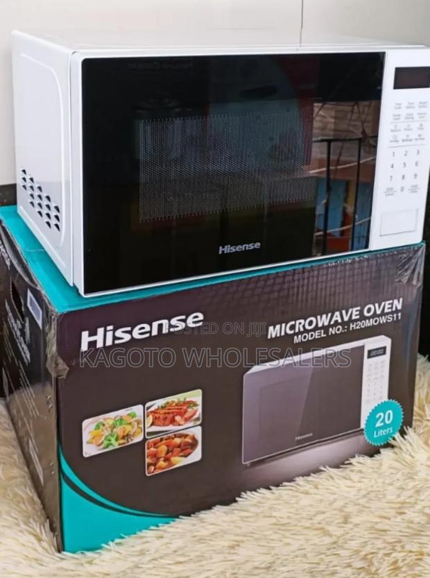 White Hisense Digital Microwave *Hs20/Lw