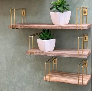 3pcs Set Floating Shelves (Wooden) - thumbnail 2
