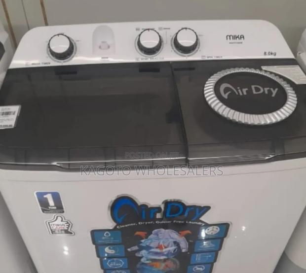 Mika 8kgs Semi Automatic Twin Washing Machine M/Tw* - main view