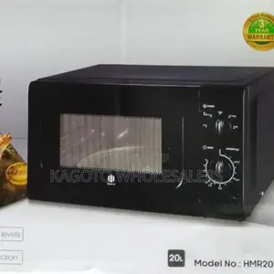 Hanmac 20litres Manual Black Microwave (3 Years Warranty) H*
