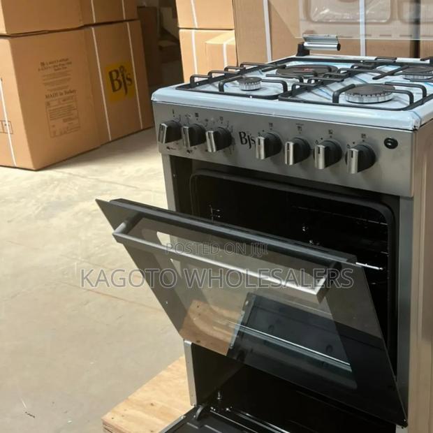 BJS 3+1 60by60 Elite Free Standing Gas Cooker B/I-60nox