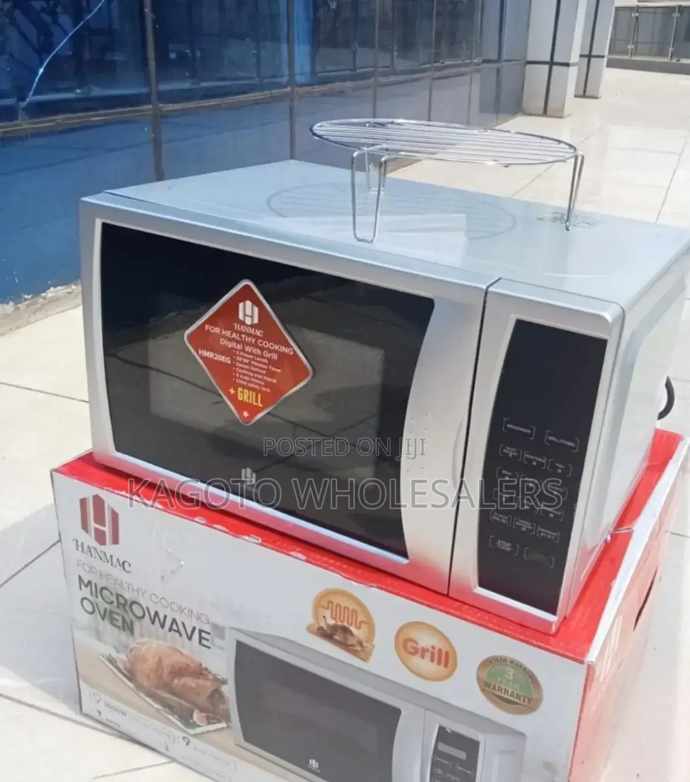 Hanmac 20 L Digital Microwave Oven With Grill H20eg