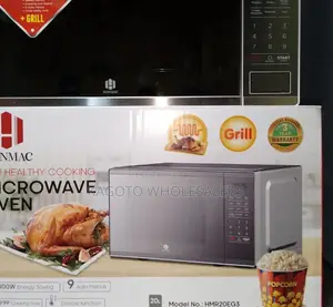 Silver Hanmac 20ltr Digital + Grill Microwave Oven H20/Mg
