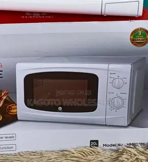 White Hanmac 20ltrs Manual Microwave (3yr Warrant) Hr20/W3