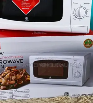 White Hanmac 20l Manual Microwave (3yr Warrant) Hr20/W3
