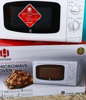 White Hanmac 20litres Manual Microwave Oven Hr20/W3
