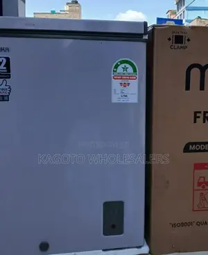 95 Litres Mika Deep Chest Freezer (Silver Body) M*95l