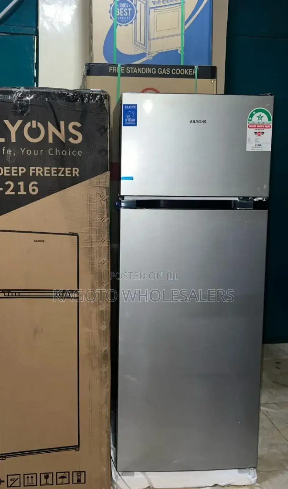 216 Litres Double Door Ailyons Refrigerator a/216lf