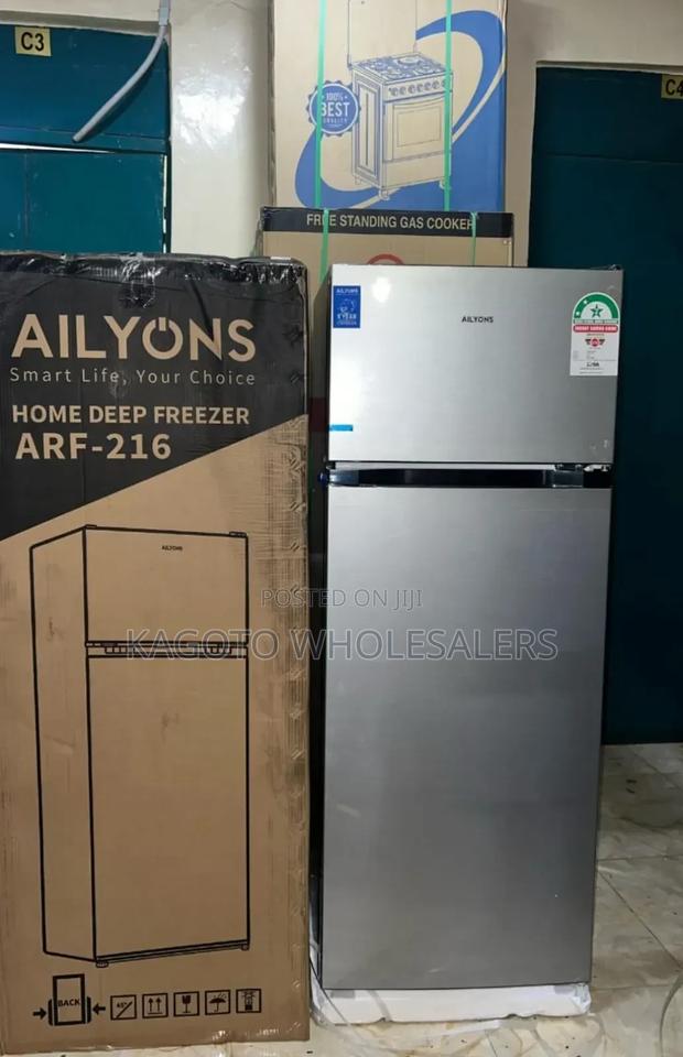 216 Litres Double Door Ailyons Fridge a/216lf