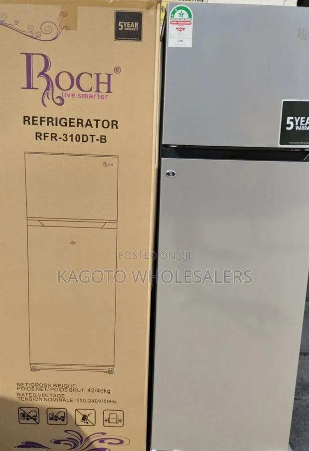 Roch 248 Litres RFR-31t 2 Door Refrigerator R248*