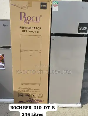 Roch 248l RFR-310dt Double Door Refrigerator R248*