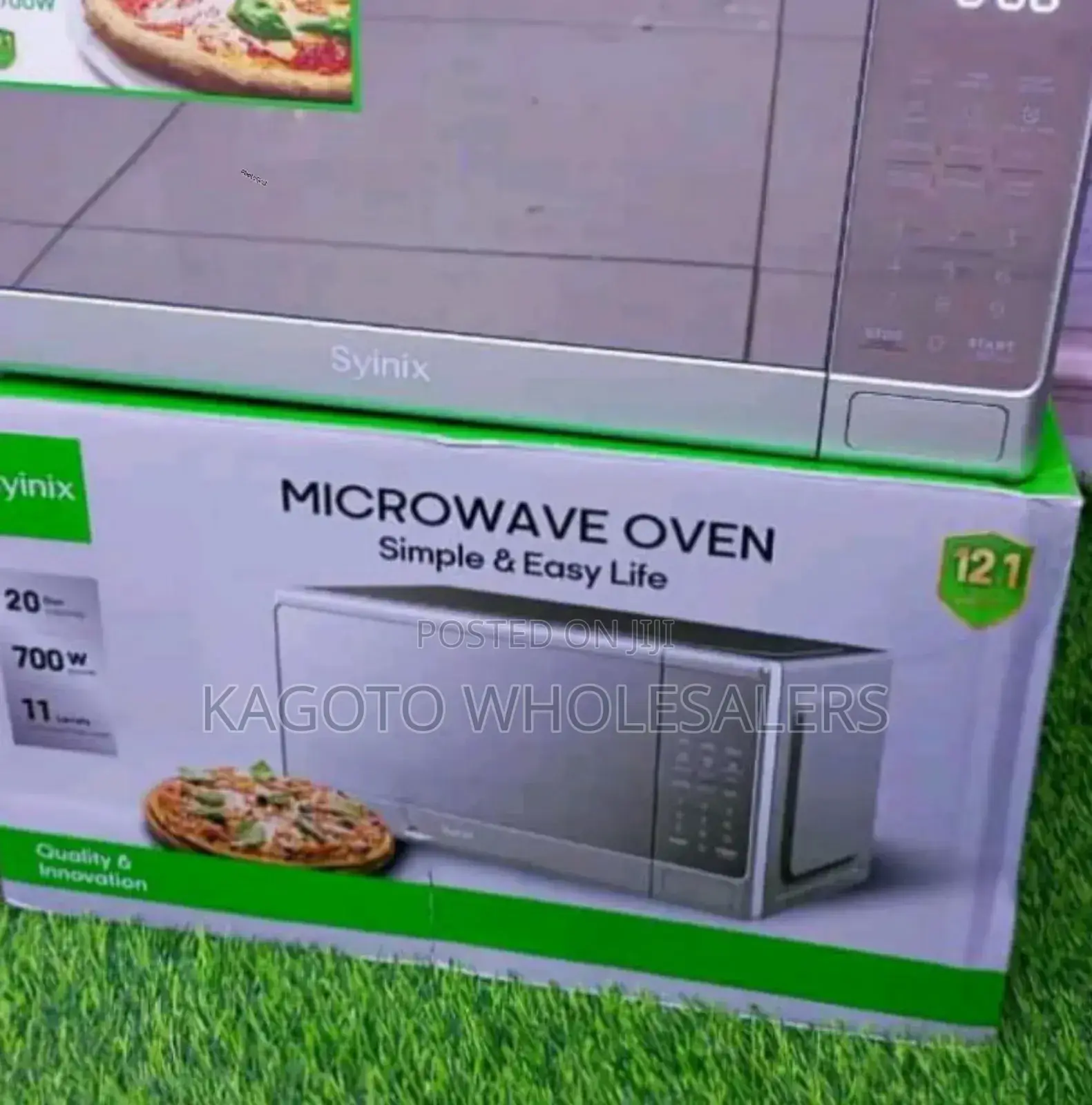 Syinix Digital Microwave 20l Silver New Model S20*S