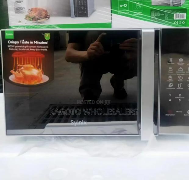 25l Syinix Digital Microwave Black New Model S25*S
